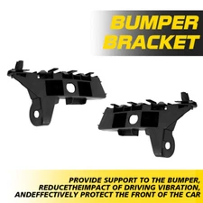 Front Driver & Passenger Side Bumper Fender Bracket For Honda Civic 2022-2023