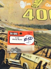 DuBro 136 Blind Nuts {6-32x4pc.} NewInPack USA Shipped