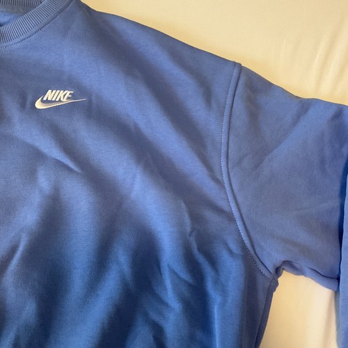 Nike Pullover Sweatshirt Kids Size L Oversized Blue Long Sleeve - Picture 12 of 17