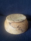 Small Handcrafted Spalted Maple Bowl - Signed By Artist S. Auger 1992-4 3/4” Dia — photo 8