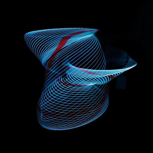 Echo Pro LED Hula Hoop - Remote Controlled, Rechargeable, Foldable - 80 LEDs