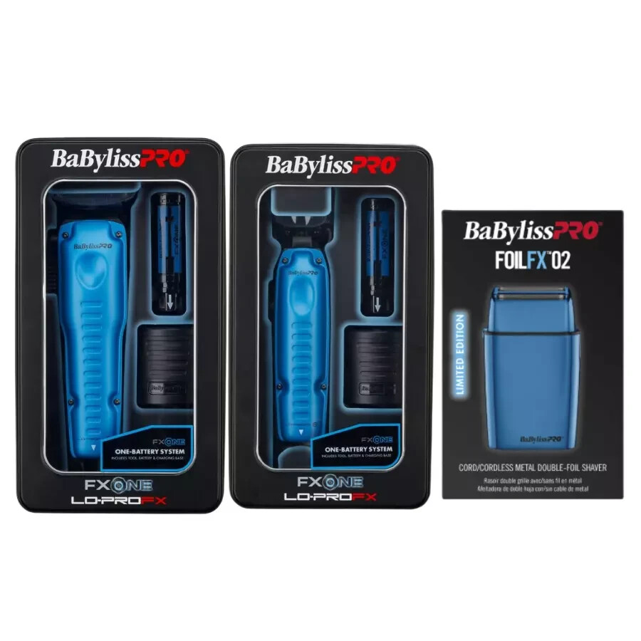 BaByliss PRO FXONE LO-PRO FX ONE BLUE Professional Clipper