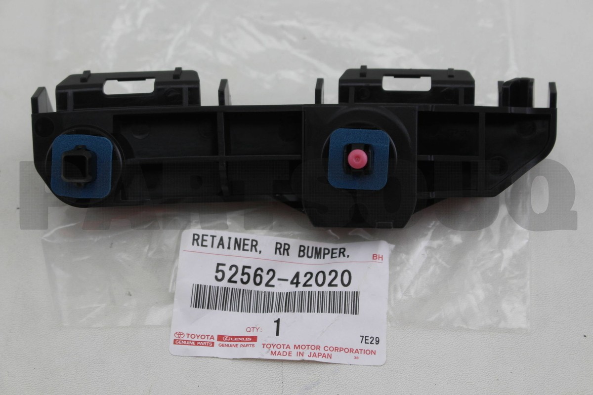 5256242020 Genuine Toyota RETAINER, REAR BUMPER, UPPER RH 52562