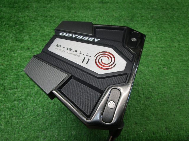 Odyssey 2-Ball Eleven Tour Lined CH Right-Handed Putter 33in w/HC 