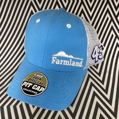 Farmland Richard Petty Racing Trucker Hat Cap 2014 Official Pit Cap NASCAR