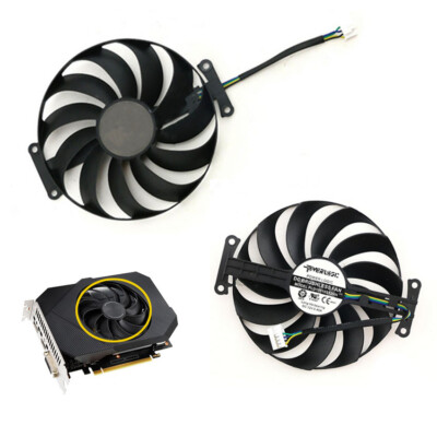 Für ASUS GTX1650 PHOENIX P OC ITX Grafikkarte Kühlkörper Lüfter Kühler Teile