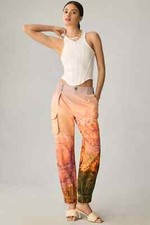 Anthropologie Pilcro Relaxed Low-Rise Chino Pants  new with tag 32p nwt