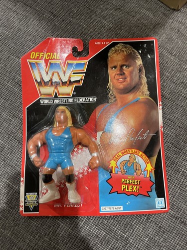 WWF Hasbro Series 8 Mr Perfect MOC Red WWE...