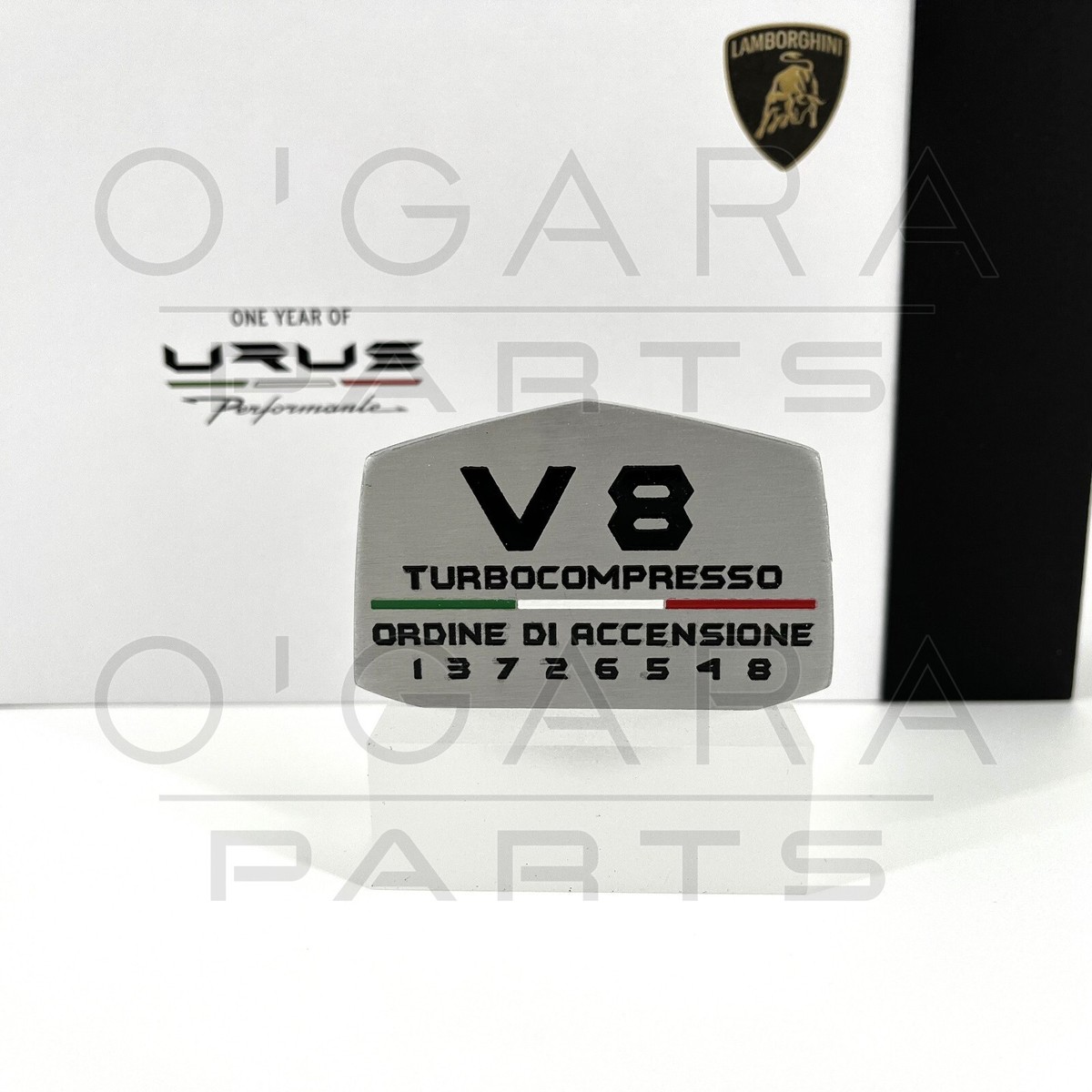 OEM Lamborghini Owner Plate Plaque 