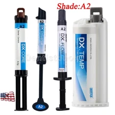 A2 Shade Dental Light Curing Resin Flowable Composite Dual Cure Temporary Resin