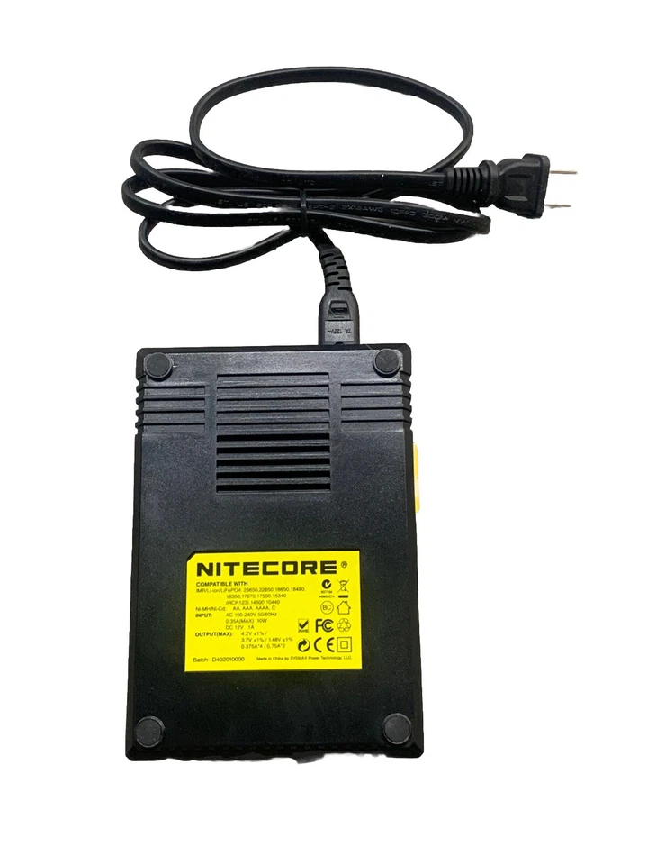 Genuine Nitecore D4 Digi charger Panasonic Flashlight NCR B batteries PCB Works - Image 2 of 2