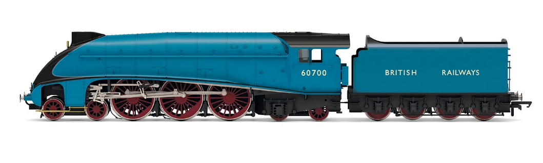 Hornby OO R30125 BR, W1 Class 'Hush Hush' Streamlined, 4-6-4, 60700