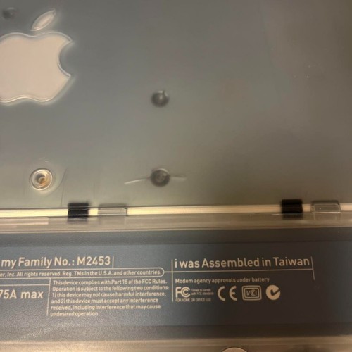 Vintage Apple iBook G3 Clamshell M2453 Webcam Tested from Japan 20 years ago JP - Photo 21/21