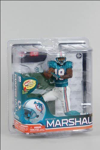 MIAMI DOLPHINS BRANDON MARSHALL #19 NFL SERIE 26 FOOTBALL ACTIONFIGUR - Bild 3 von 3