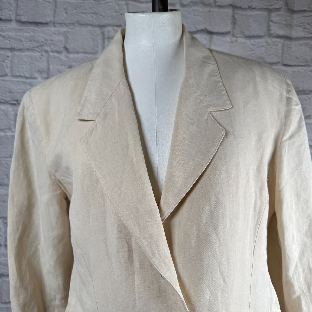 ジャケット・アウター 80s 90s \"M.Frattini\" linen blazer EURO 80s 90s M.Frattini linen blazer EURO