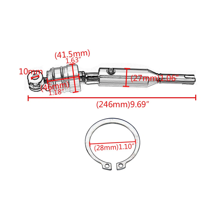 Quick Short Throw Shifter CNC Aluminum For BMW E30 /E36 E39 E46 M3 M5 3/5 Series - Image 2 of 4