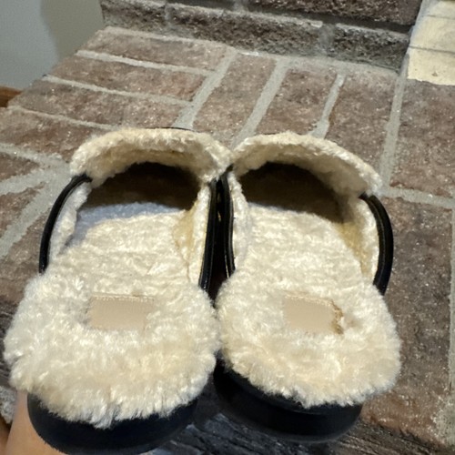 Dolce Vita Harvey Plush Black Patent Mule Womens Size 8.5 - Picture 11 of 16