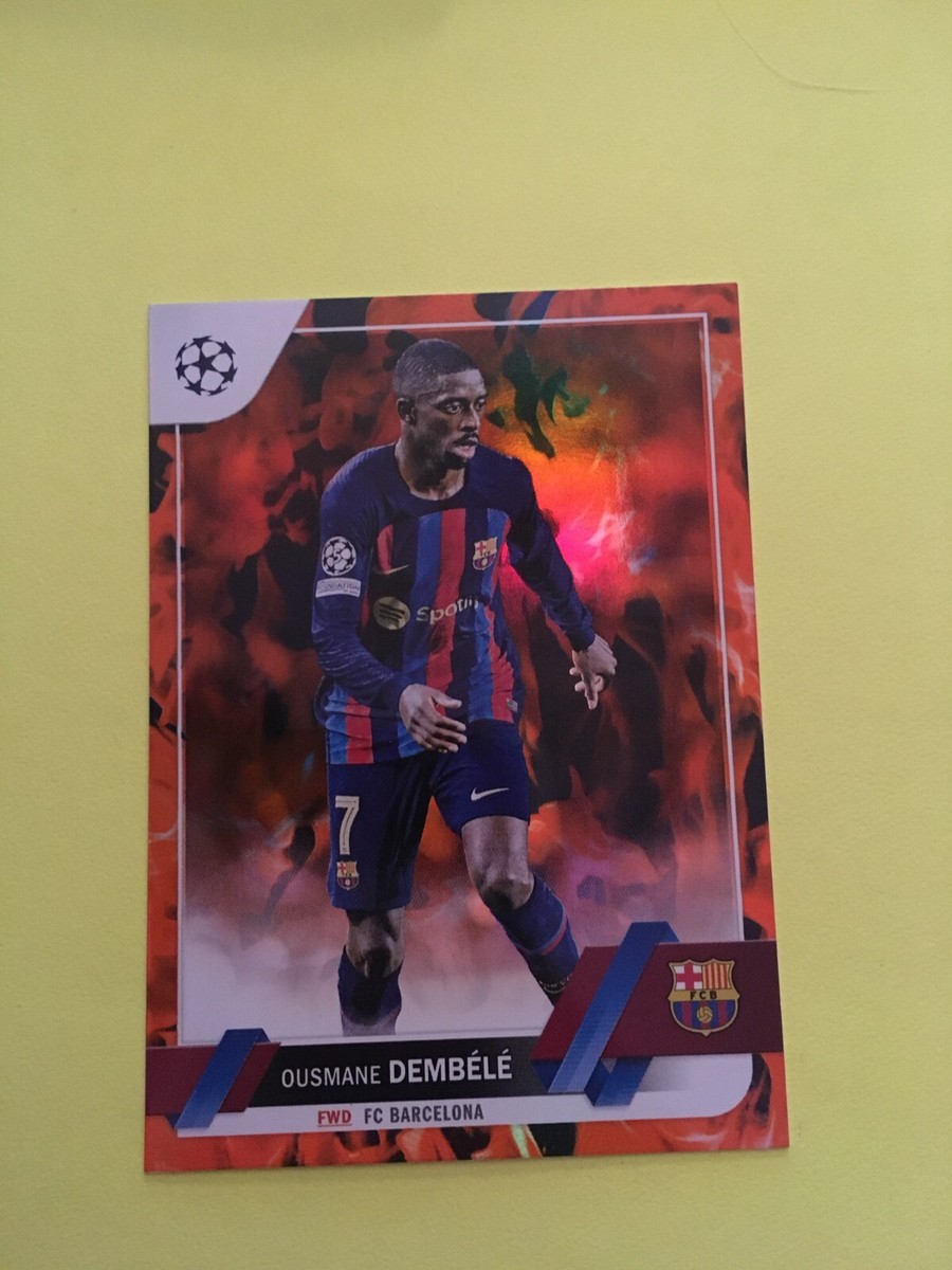 Topps Barcelona / Ousmane Dembele / デンベレ 2022-23 FC BARCELONA Topps Chrome OUSMANE DEMBELE #24 Silver