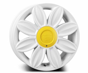 Vw Beetle 16x7 0 Tansy Daisy Flower Alloy Wheels In White Back Image Is Loading Vw Beetle 16x7 0 Tansy Daisy Flower Alloy