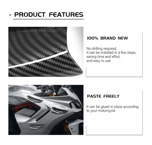 Fairing Winglet Aerodynamic Wing Deflector For Aprilia RSV4 X Tuono V4 660 RS660 - Picture 10 of 11