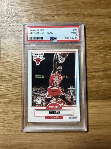 1990 Fleer #26 Michael Jordan PSA 9