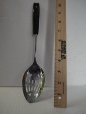 Ekco Usa Slotted Spoon Black Handle