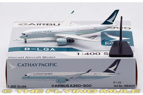 Aviation 400 1:400 A350-900 Cathay Pacific B-LQA w/Stand