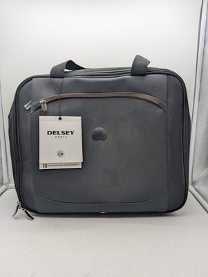 DELSEY Paris Luggage Hyperlite 2.0 Black Trolley Spinner Garment Bag Used W/Tags