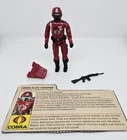 GI Joe 1985 Cobra Crimson Guard v1 100% Complete with File Card ARAH