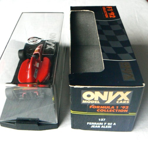 FERRARI F 92A 1992 ONYX 1:43  Jean Alesi Perfetta come nuova  Aperta per foto - Foto 6 di 6