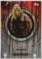 2025 Topps WWE Universe Erick Rowan RAW Flare Parallel #37