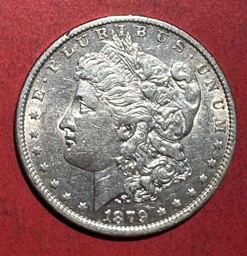 1879O US Morgan SILVER Dollar! "New Orleans Mint"! AU Details! Old US Coin!