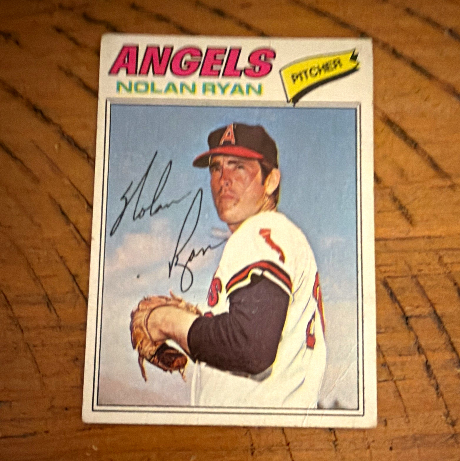 Topps 1977 Nolan Ryan #650 1977 Topps Base Set California Angels Card