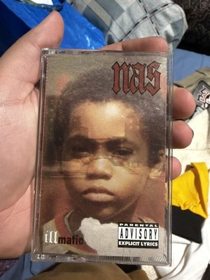 NAS Illmatic Cassette Tape 1994 Rap Hip Hop OG Preowned Tape Rare classic 