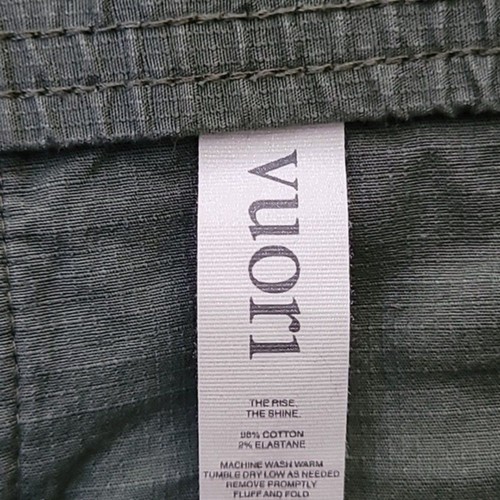 Vuori Green Ripstop Climber Pant Sz XS Hiking Outdoors - Picture 6 of 7