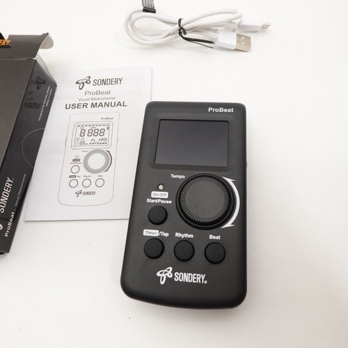Digital Metronome for Guitar Piano Drum and All Instruments with Timer, Engli... - Picture 2 of 5