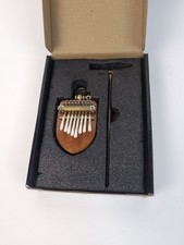 Thumb Piano Kalimba Pendant With Striking Tool Open Box