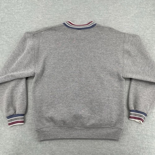 Vintage Purdue Boilermakers Crewneck Sweatshirt Velva Sheen 80s Medium - Picture 6 of 8