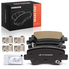 A-Premium 4x Rear Ceramic Brake Pad for Hyundai Elantra 2021-2024 L4 1.6L 2.0L