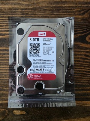 Western Digital Red WD30EFRX 3TB 3.5'' 5400RPM SATA III Hard Drive