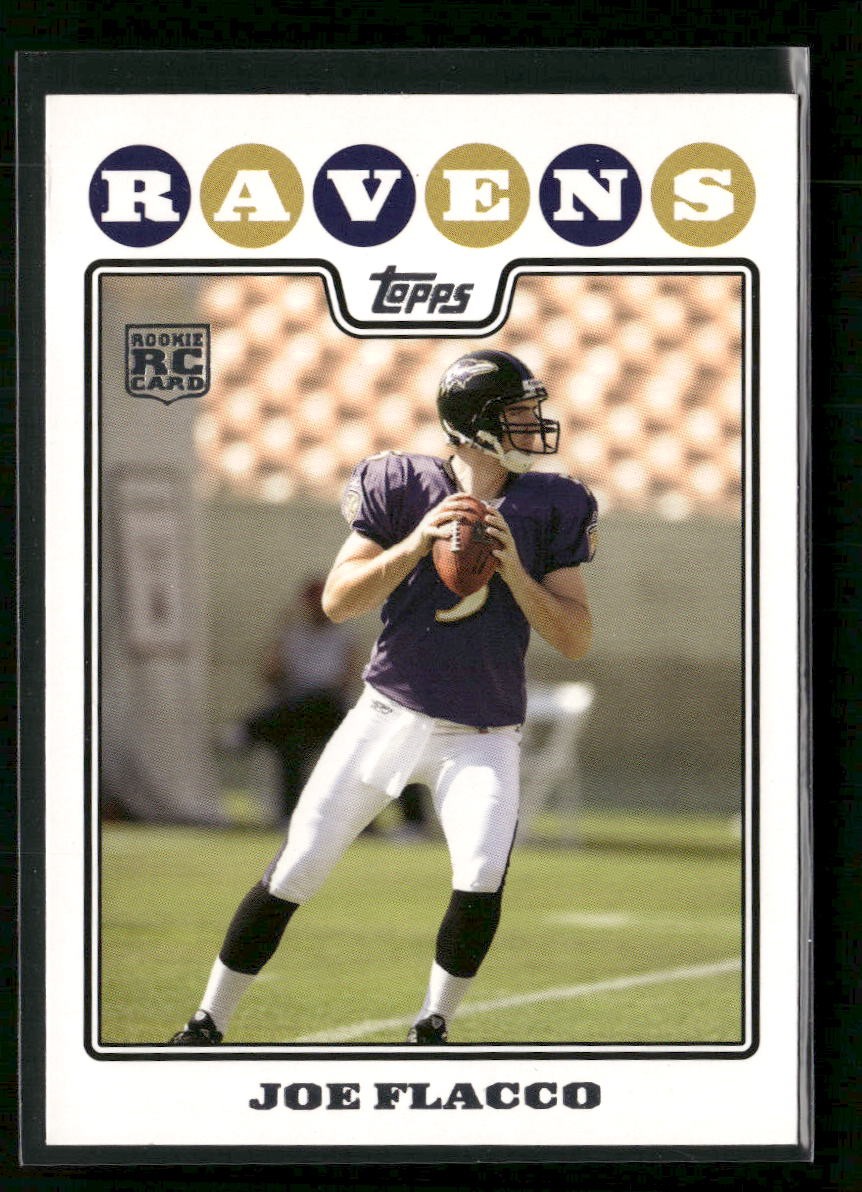 Joe Flacco 2008 Topps #335 Rookie Baltimore Ravens