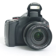 Canon PowerShot SX40 HS 35x Zoom Digital Camer With Charger & Bag