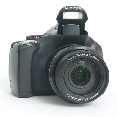 Canon PowerShot SX40 HS 35x Zoom Digital Camer With Charger & Bag