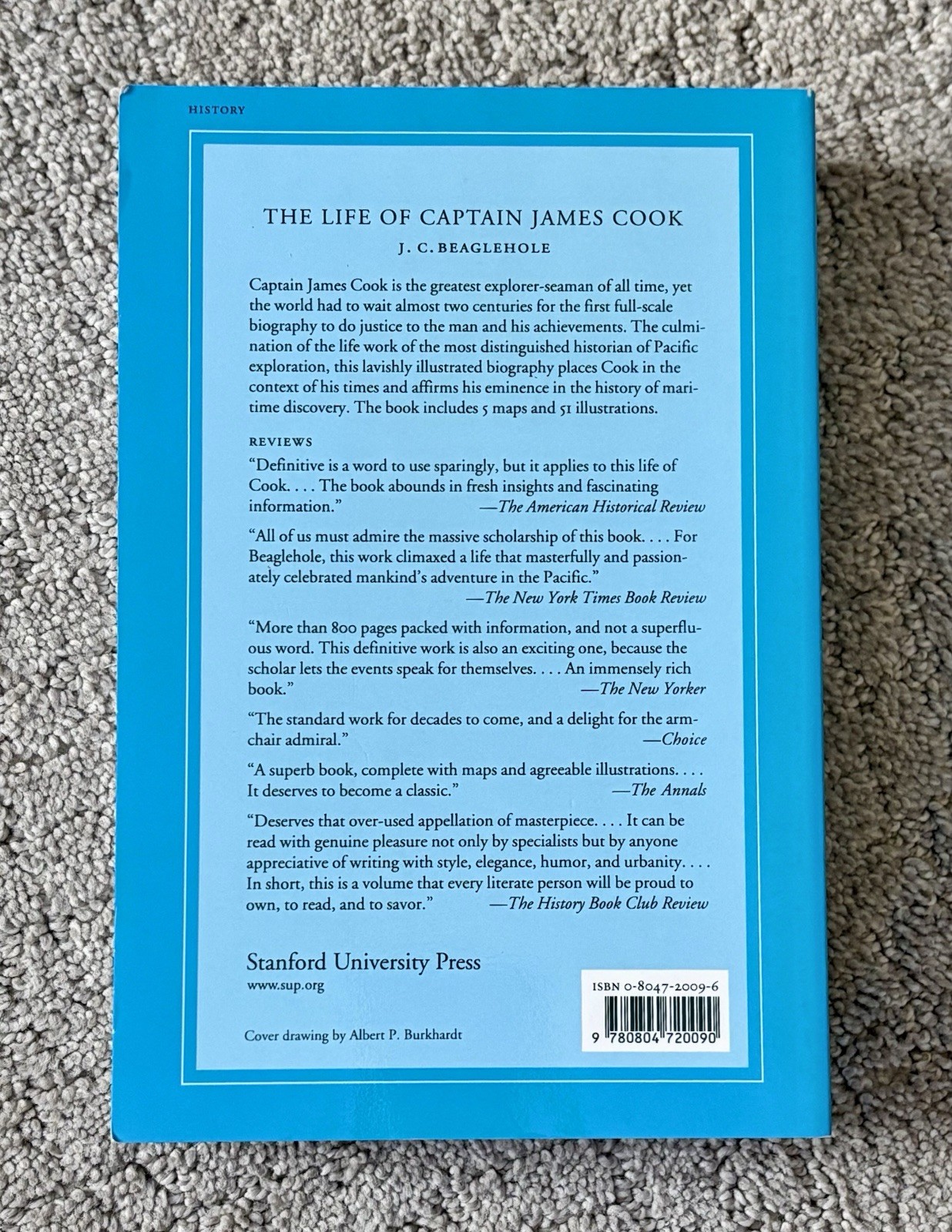 The Life of Captain James Cook By J.C. Beaglehole