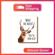 PRESS and POUR Funny Birthday Card, Hunter Birthday Card, Funny Birthday Card fo