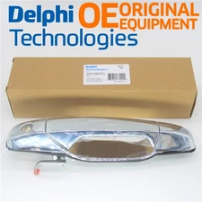 Front Left Driver Side Chrome Exterior Door Handle for 2007-2013 Chevy Chevrolet