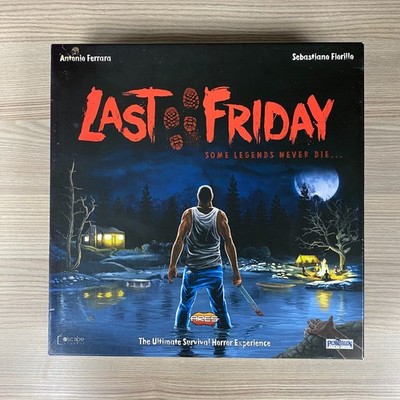 LAST FRIDAY SOME LEGENDS NEVER DIE BRETTSPIEL ARES SURVIVAL HORROR 2-6 SPIELER
