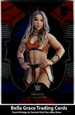 2023 Panini Select WWE #7 Thea Hail NXT Red & Blue Rookie Wrestling
