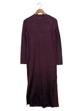 COS Damen Strickkleid Langarm Maxikleid Gr. 34/XS Modern Rot