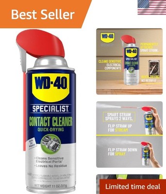 11 Oz. Specialist Contact Cleaner - Safe for Electrical Equipment - Residue-Free